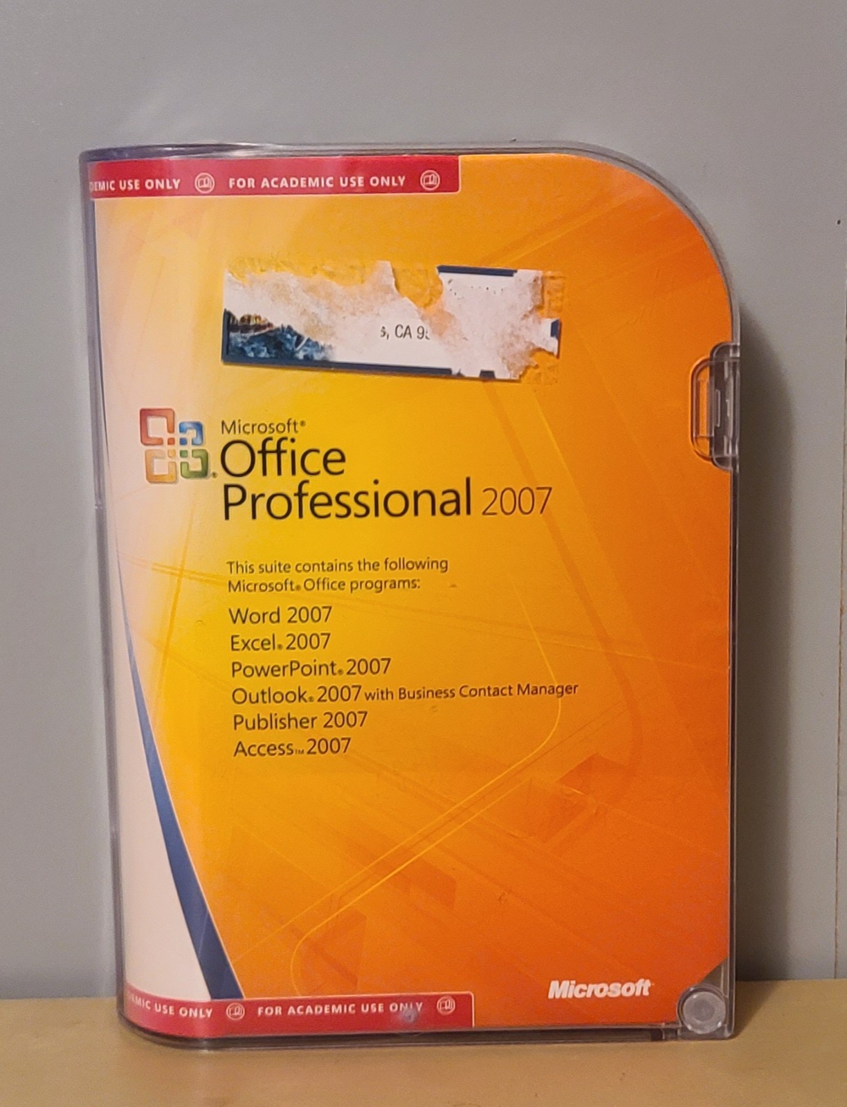Microsoft Office Professional 2007 with Product Key – ACEDEMIC USE ONLY