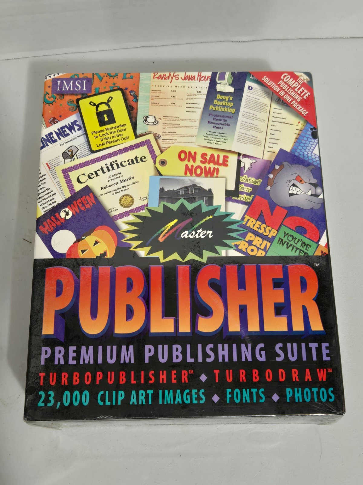 1996 IMSI Publisher premium publishing suite