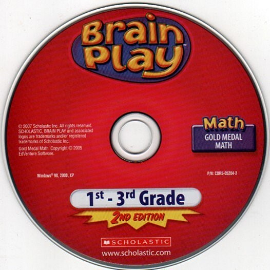 Gold Medal Math (Ages 7-12) (PC-CD, 2007) for Windows – NEW CD in SLEEVE