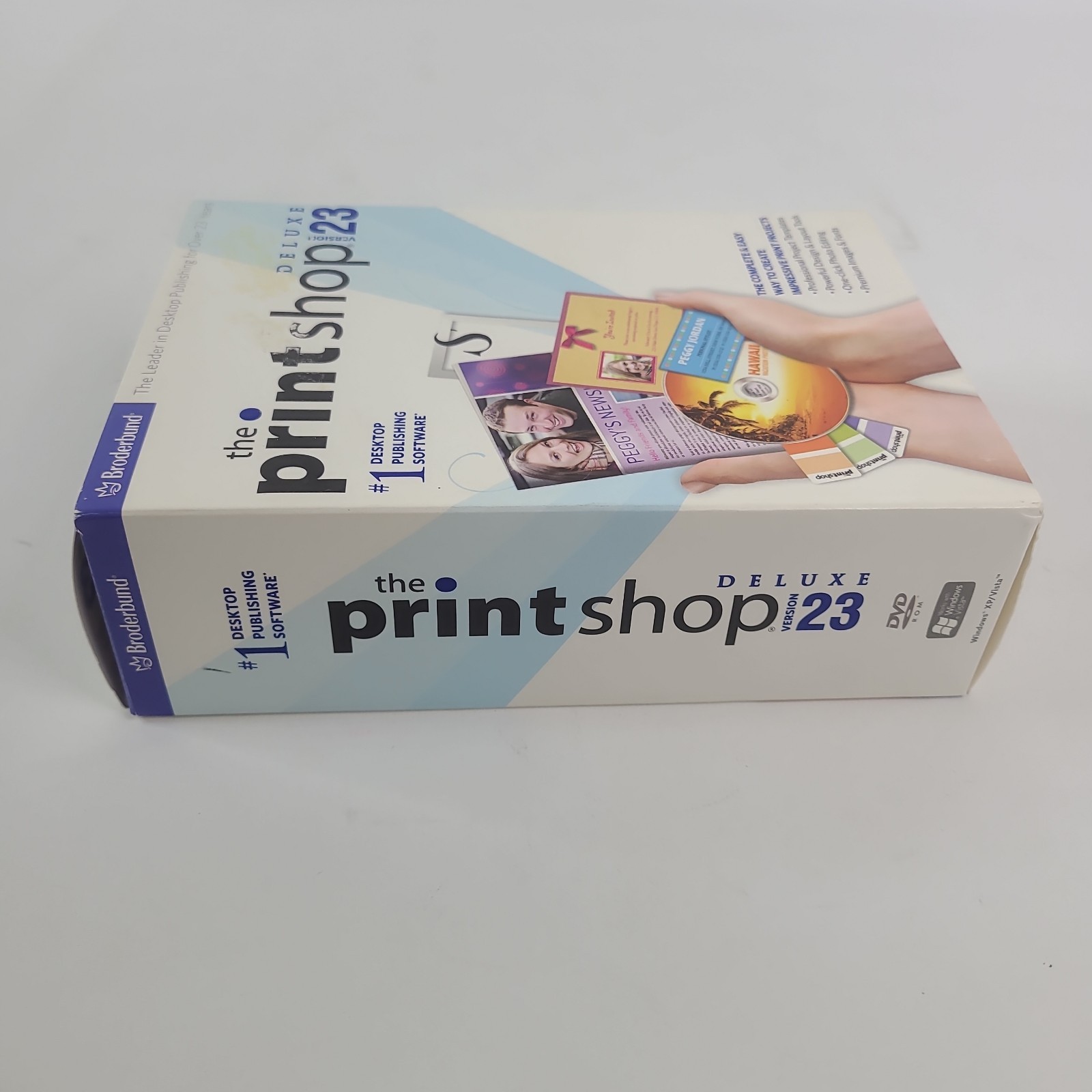 Broderbund The PrintShop Deluxe Version 23 For Windows PC Software