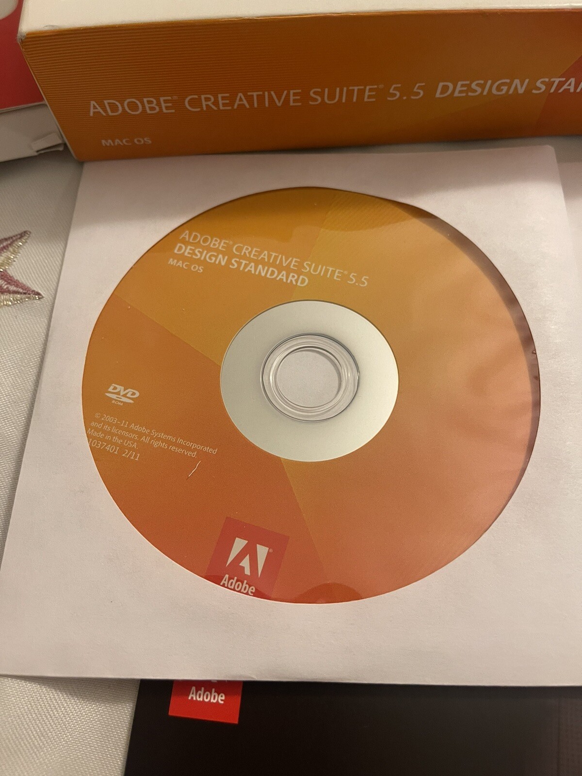 Adobe Creative Suite 5.5 CS5.5 Design Standard For MAC OS Full Retail DVD Vers.