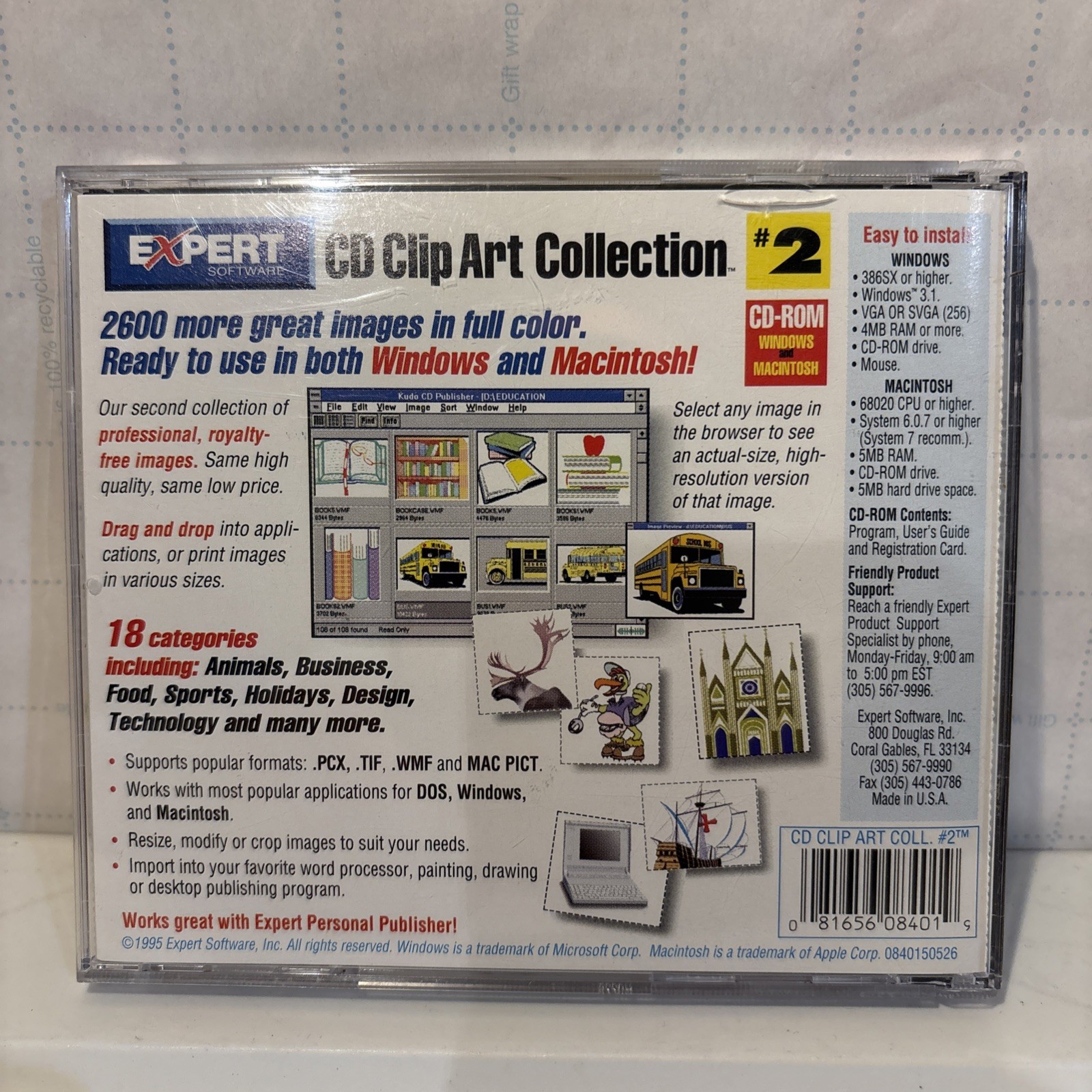 Expert Software CD Clipart Collection Number 2 Windows And Macintosh