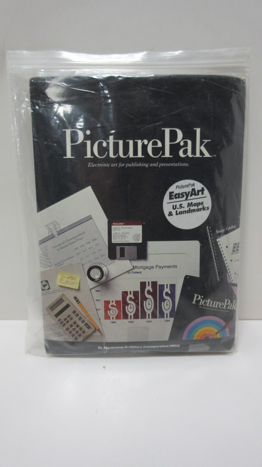 Vintage – Picture Pak – Electronic Art for Publishing (MGI) with disks