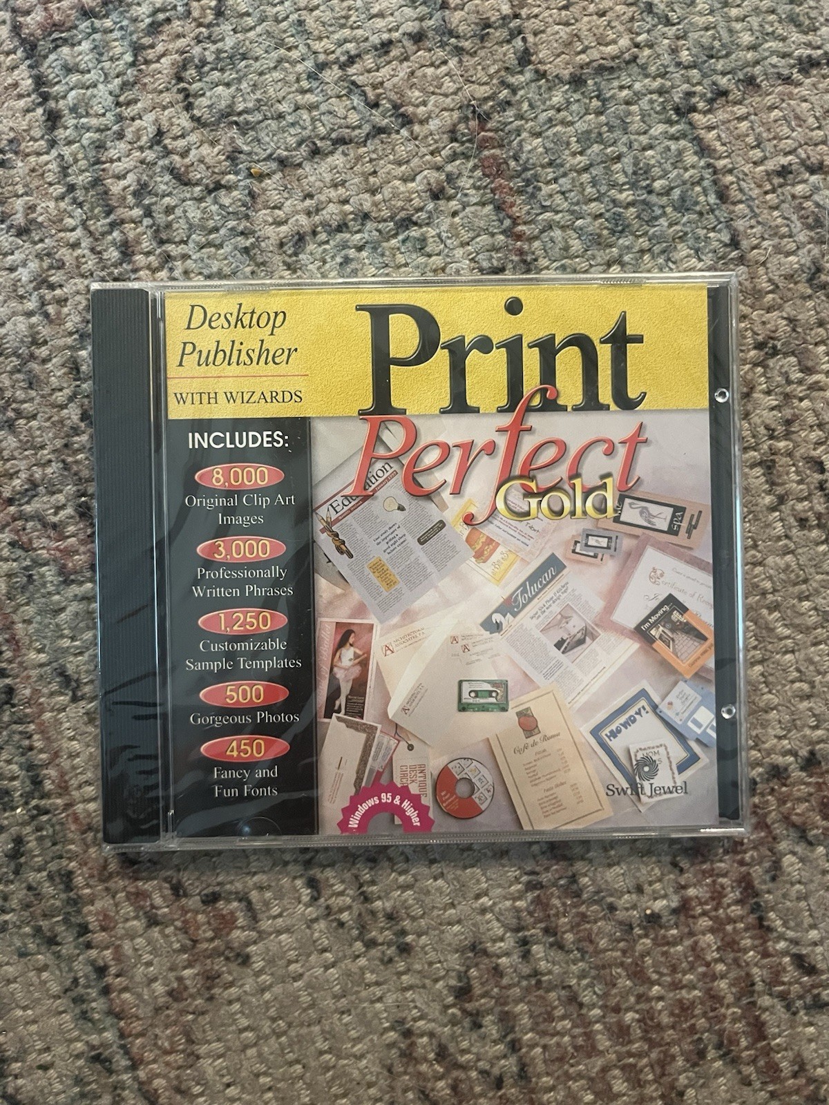 Print Perfect Gold Desktop Publisher New Sealed
