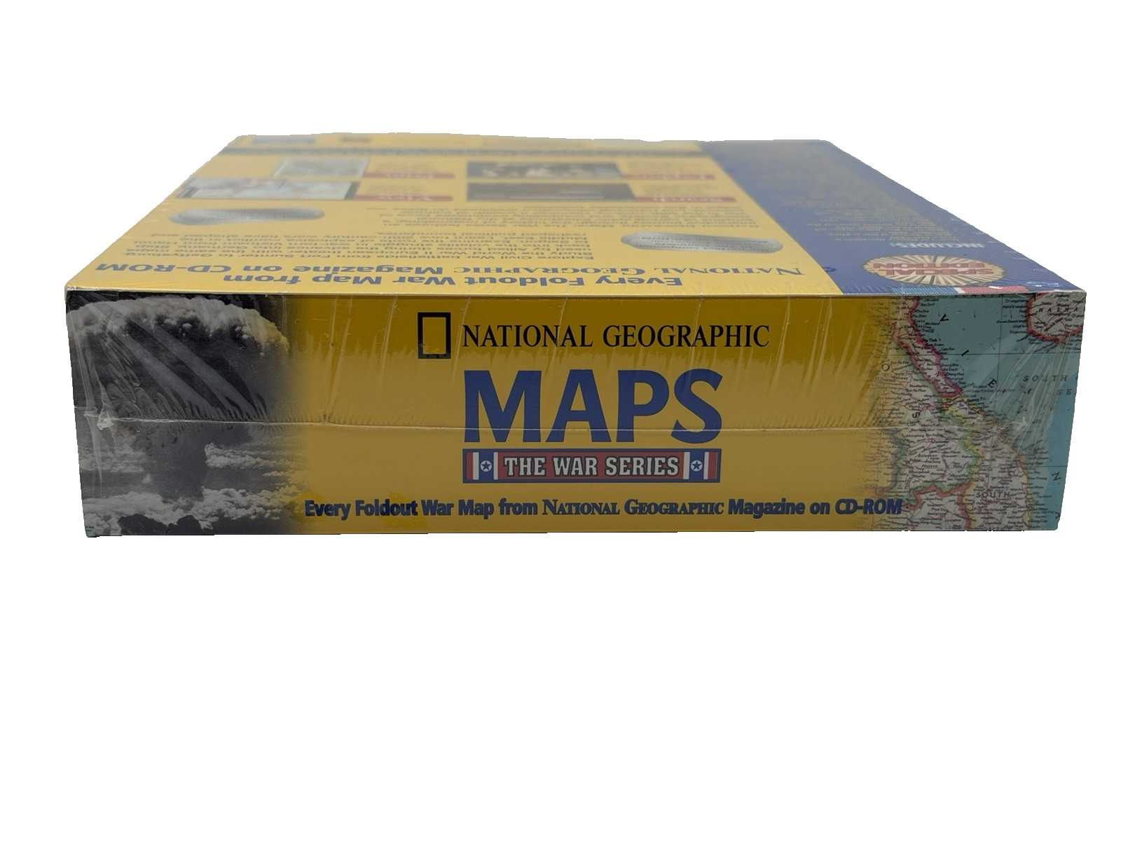National Geographic Maps The War Series – Special Edition PC CD-ROM New Sealed