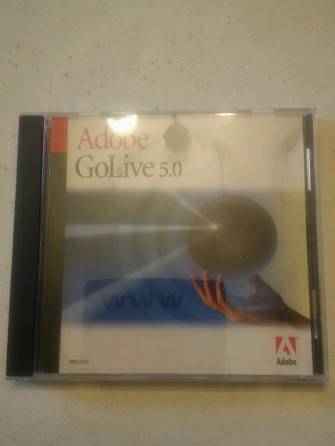 001 Adobe Golive 5.0 CD ROM Software. Vintage 2000