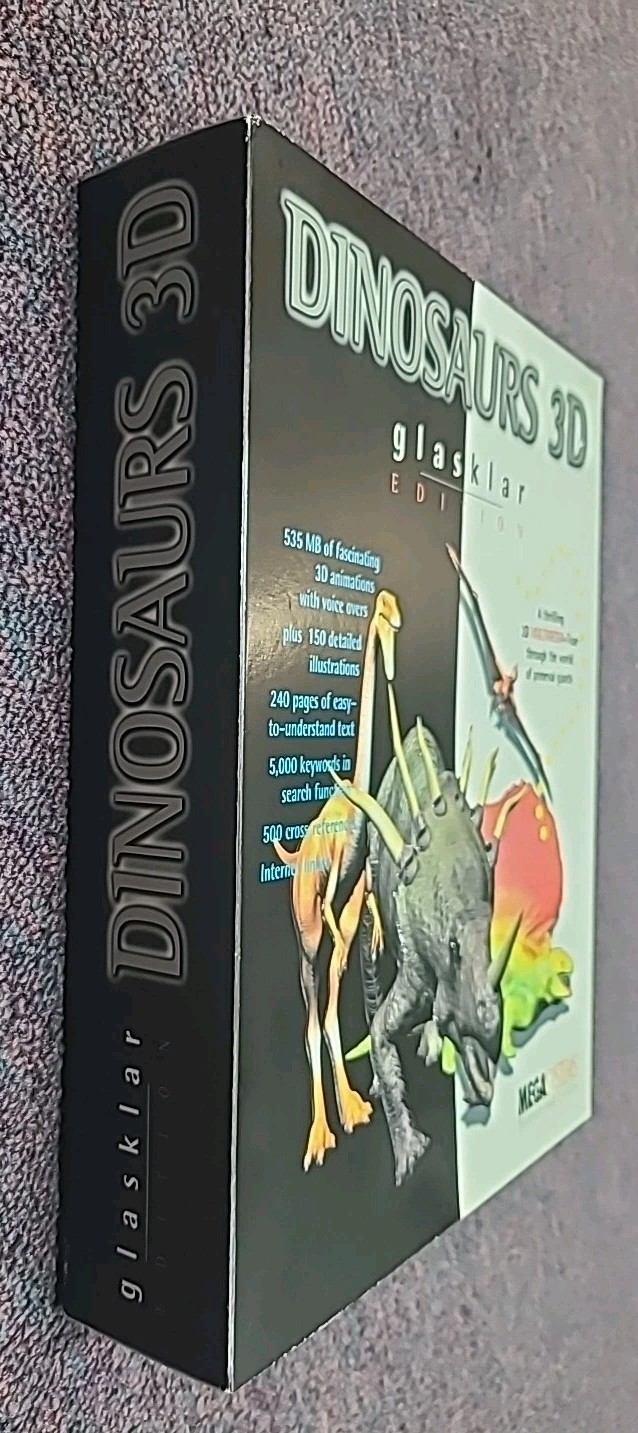 Dinosaurs 3D glasklar Edition Big Box PC