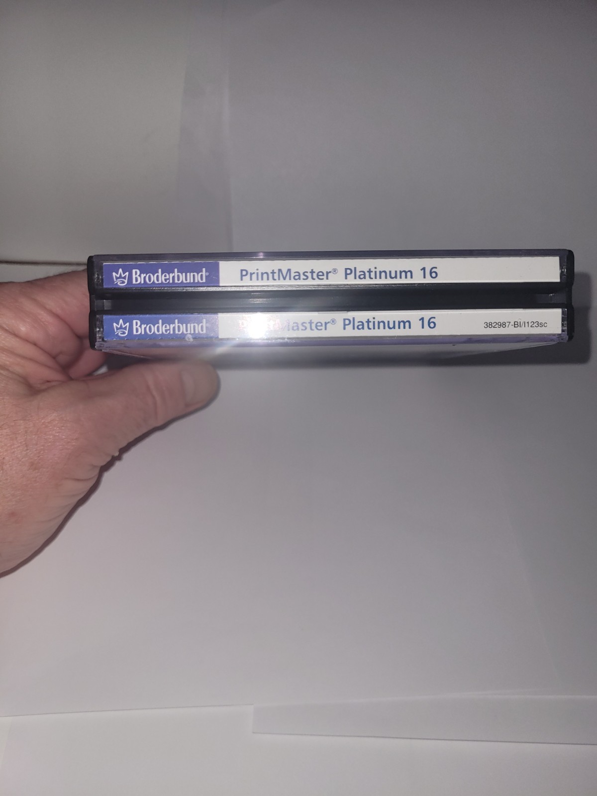 PrintMaster Platinum 16 4-CD Set Broderbund 2004 Near Mint
