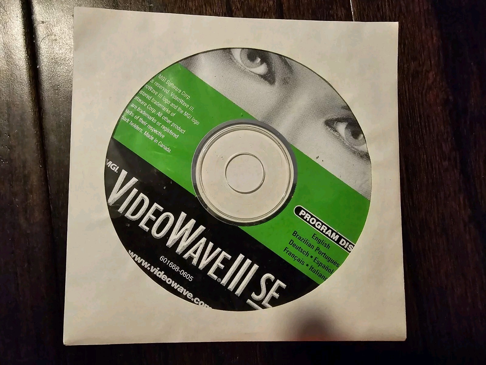 Videowave III by MGI Software – Opened