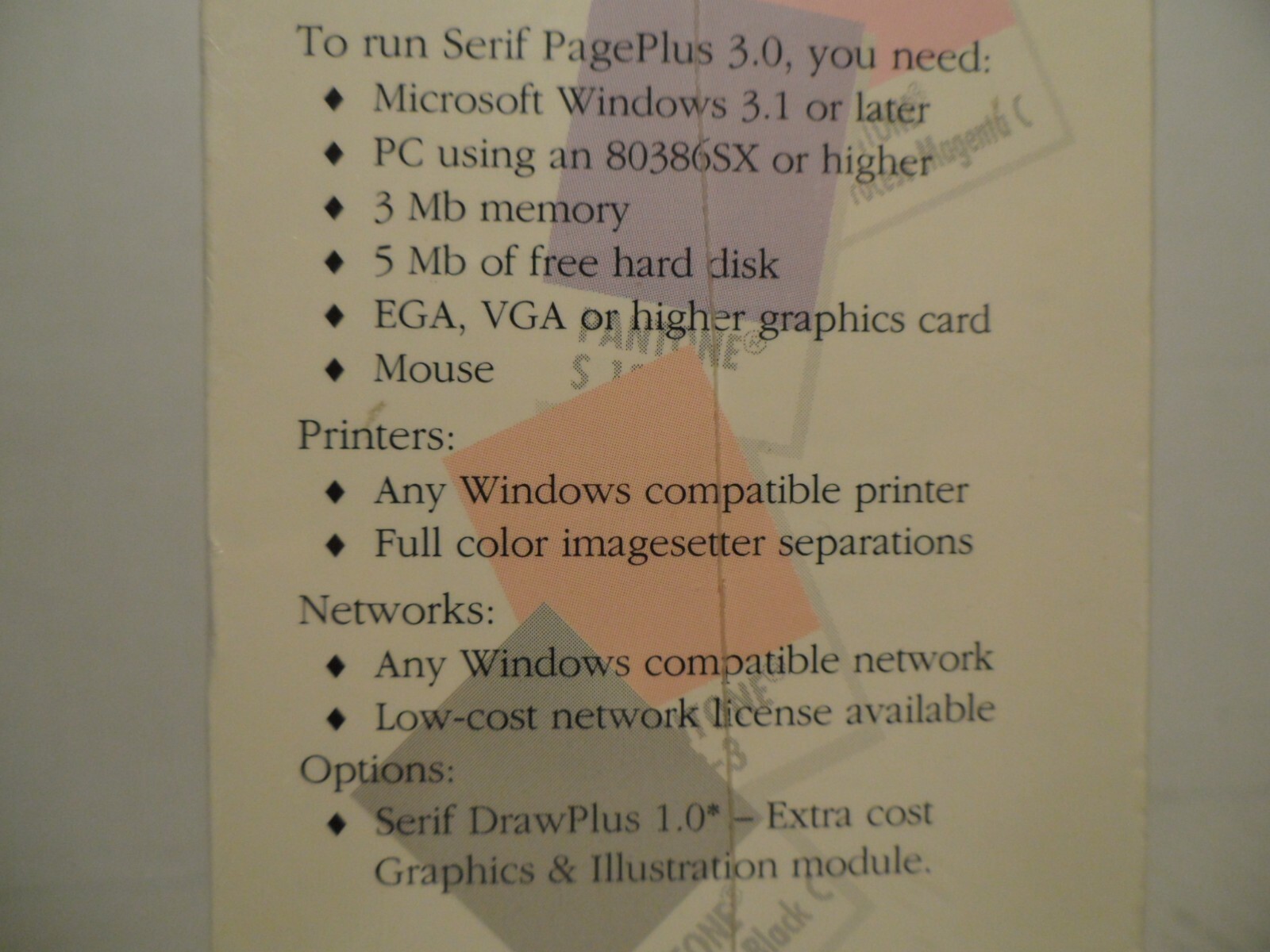 Serif 3.0 Page Plus Desktop Publishing Includes CD-ROM NEW Factory Sealed!