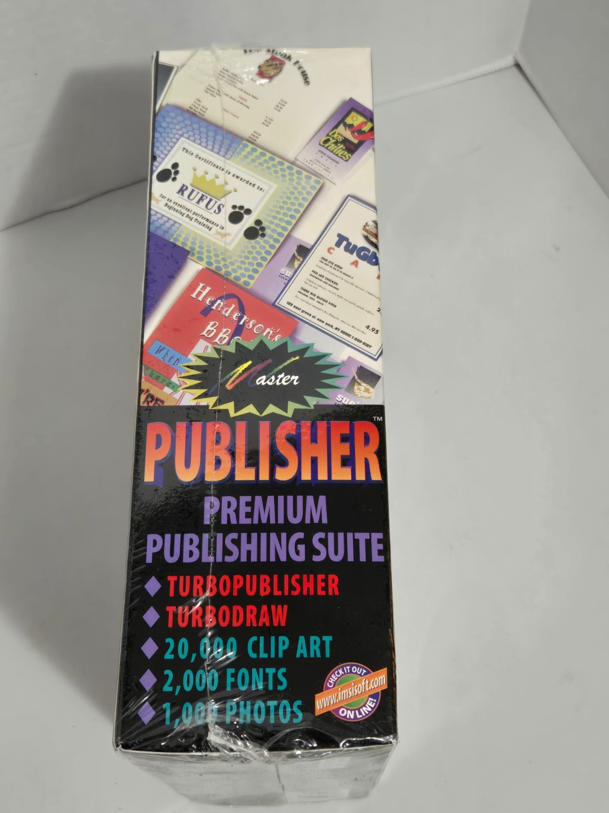 1996 IMSI Publisher premium publishing suite