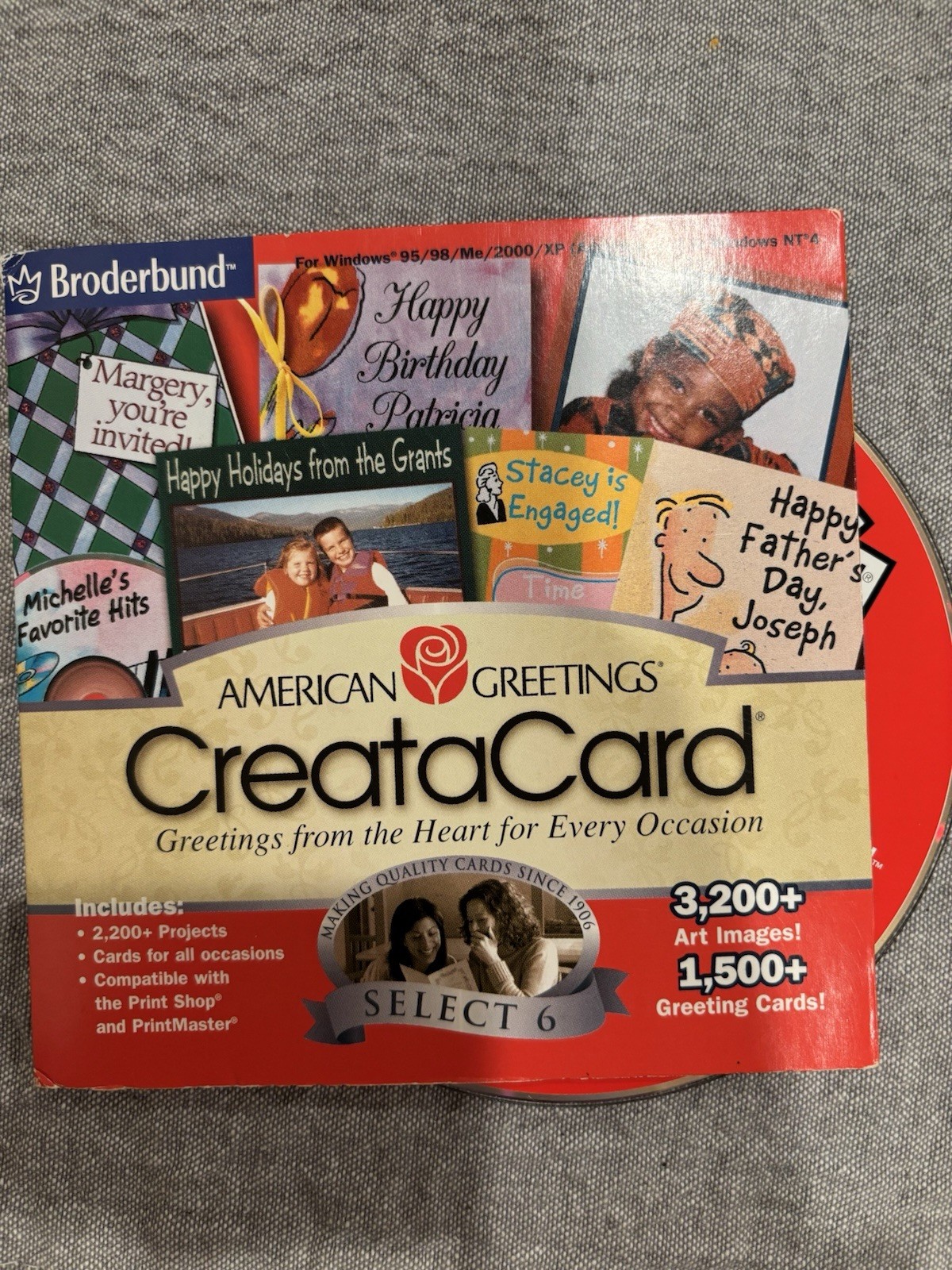 American Greetings CreataCard CD Cards For All Occasions 2002