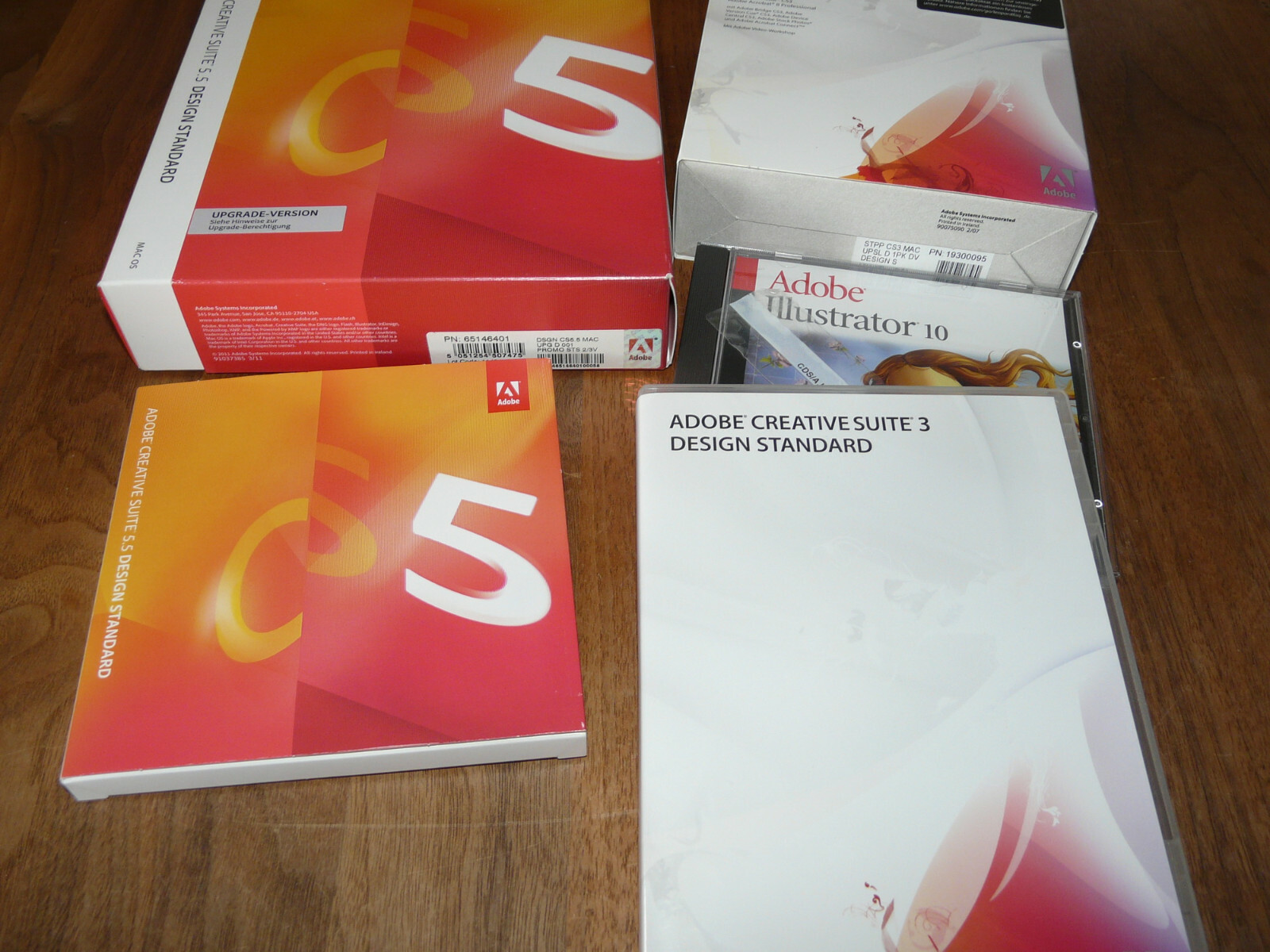 Adobe Creative Suite 5.5 CS5.5 Design Standard für Mac deutsche Vollversion