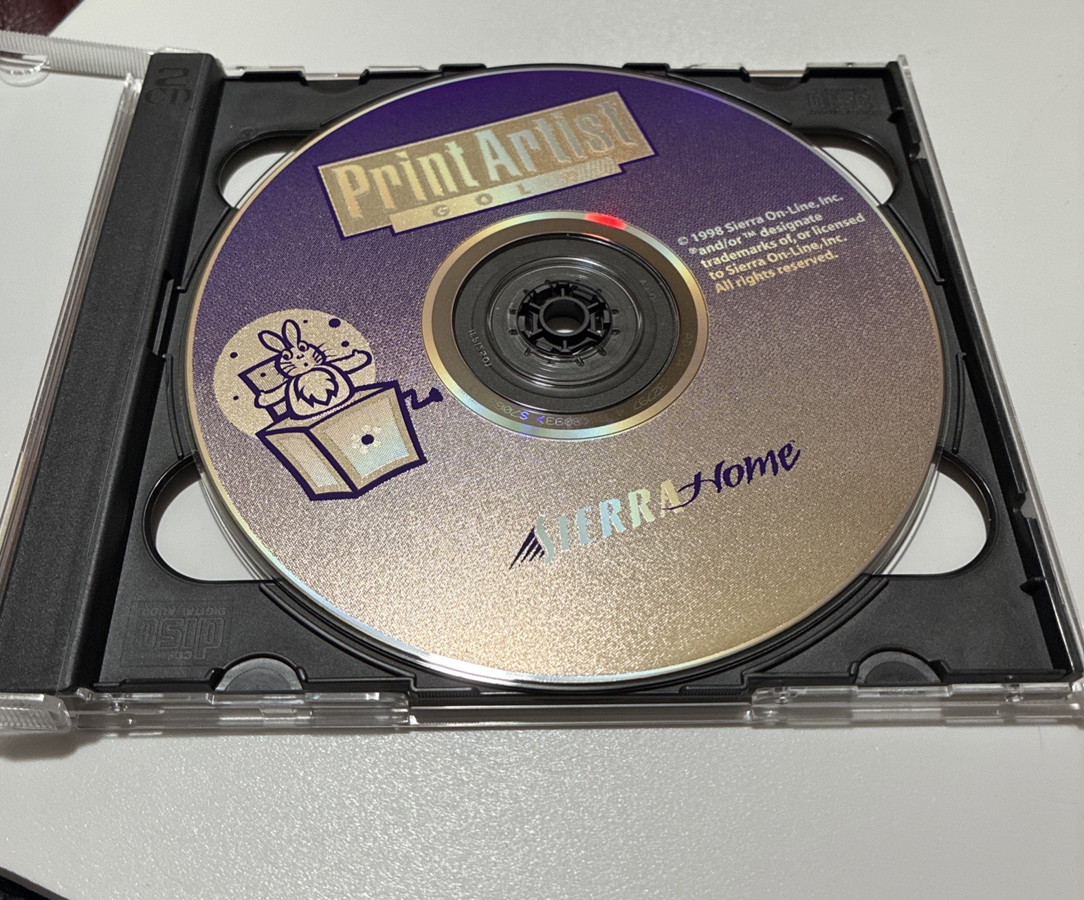 Vintage Print Artist Gold software by Sierra Home, for Windows 95 /Mac CD Rom