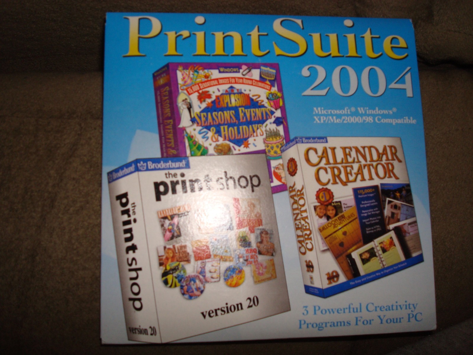 PRINTSUITE 2004 WITH PRINTSHOP 20
