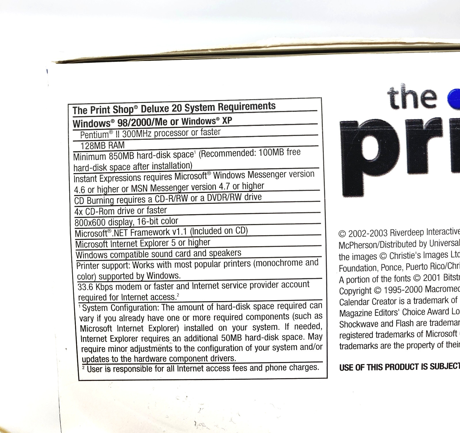 Vintage Broderbund The Print Shop Deluxe Version 20 PC Software Clip Art NEW