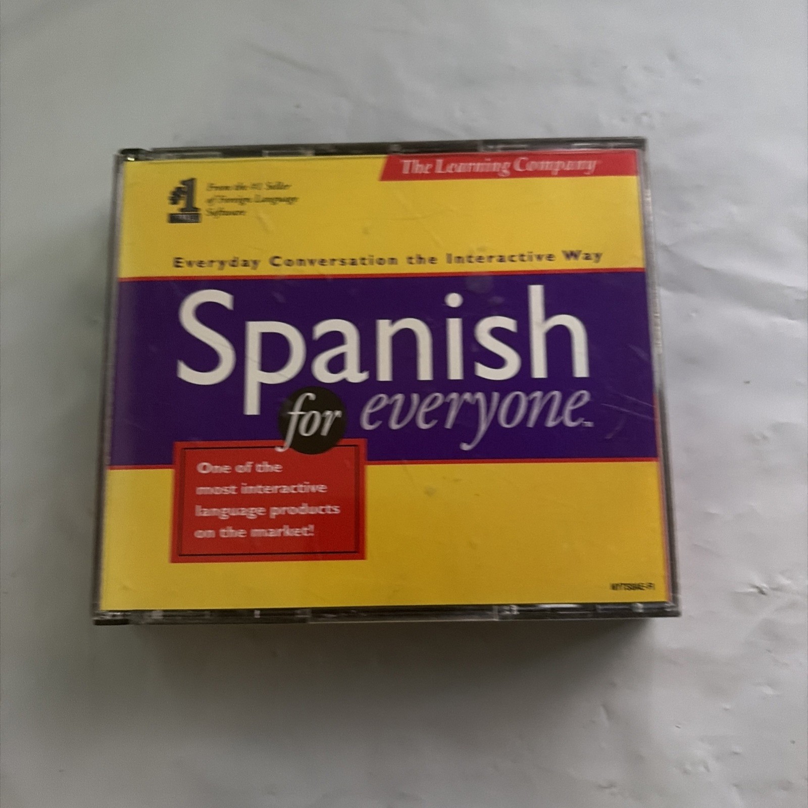 The Learning Company, Spanish for Everyone 3 Disc CD-ROM, 1997 America Online