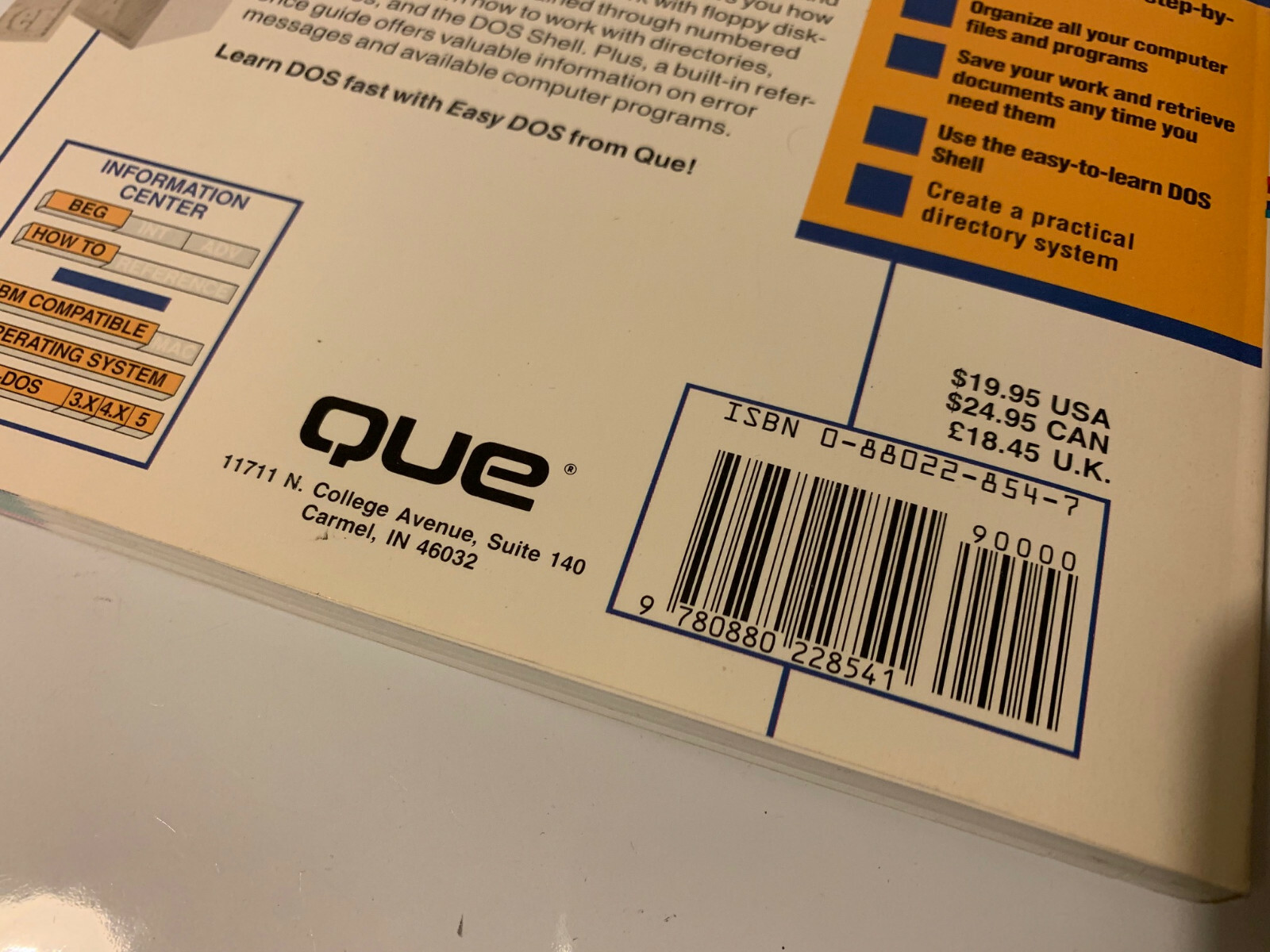 QUE EASY DOS FULL COLOR COLLECTIBLE LAST ONE