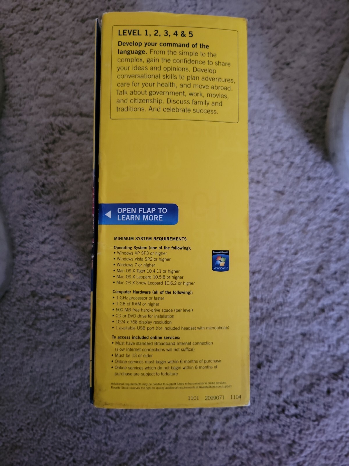 Rosetta Stone V4 TOTALe: Spanish (Spain) Level 1-5 Set for PC, Mac