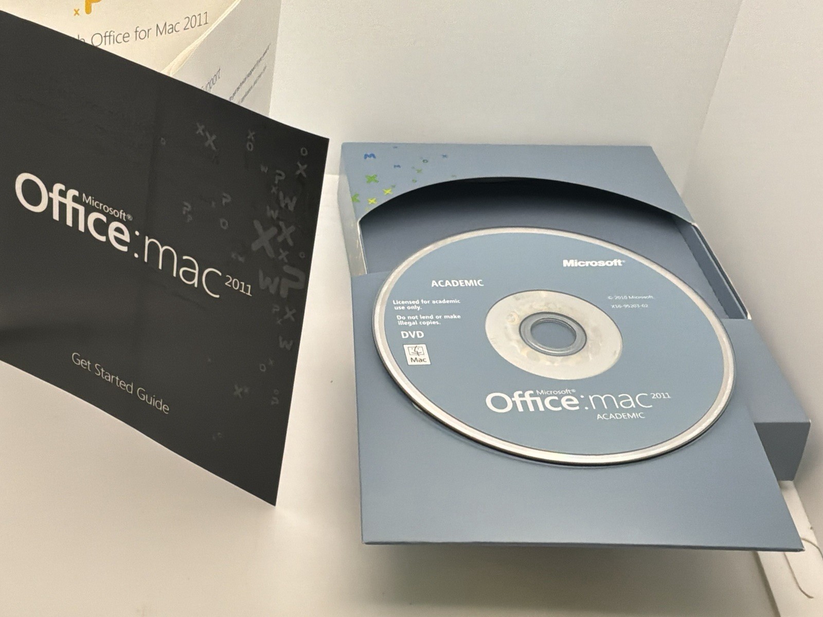 Microsoft Office for Mac 2011 Academic DVD Full Version w/ Product Key