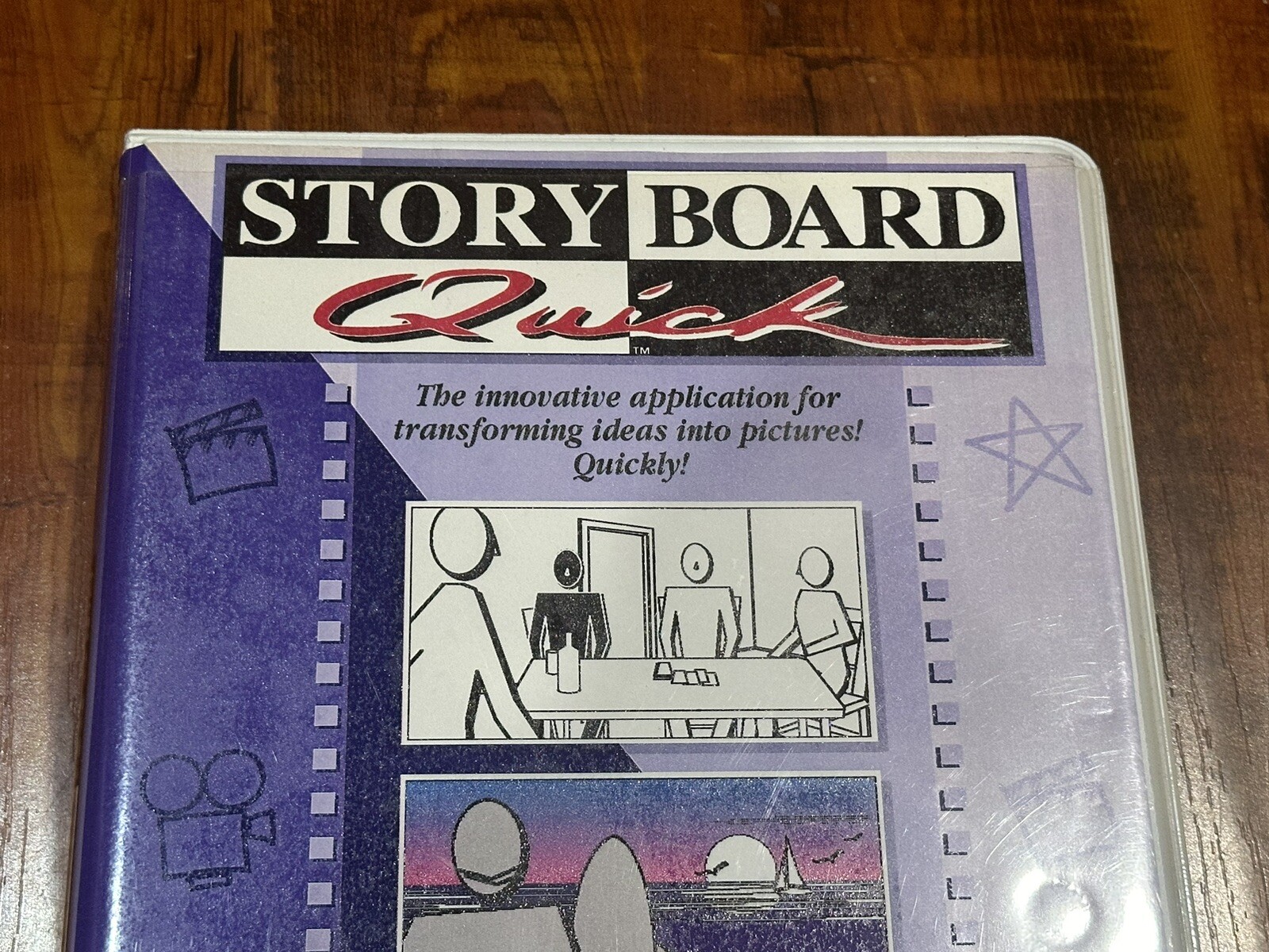 Vintage 1995 StoryBoard Quick Mac 2.0 Storyboarding Application Software