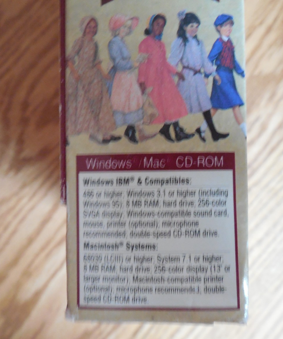 NEW The Learning Company*American Girls Premiere “Create Your Own Plays” CD-ROM