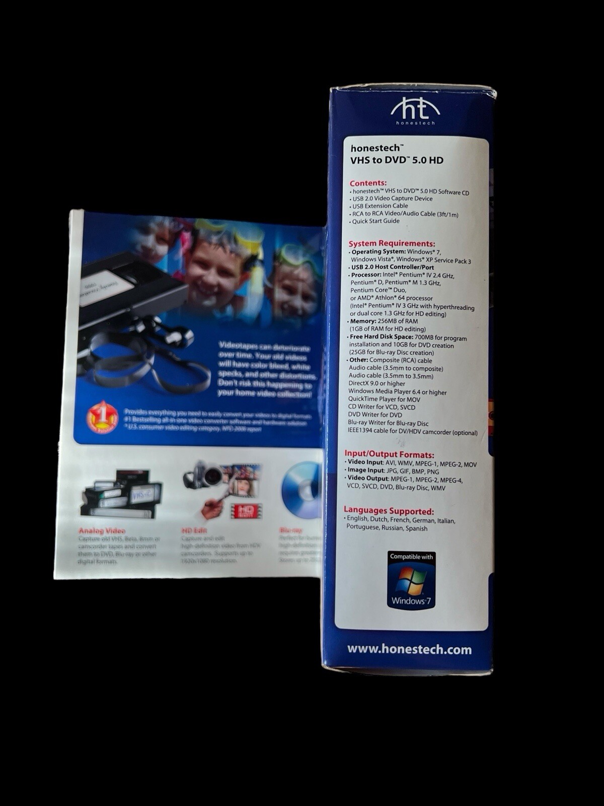 Honestech VHS To DVD 5.0 HD – Powerful and Effortless Video Conversion