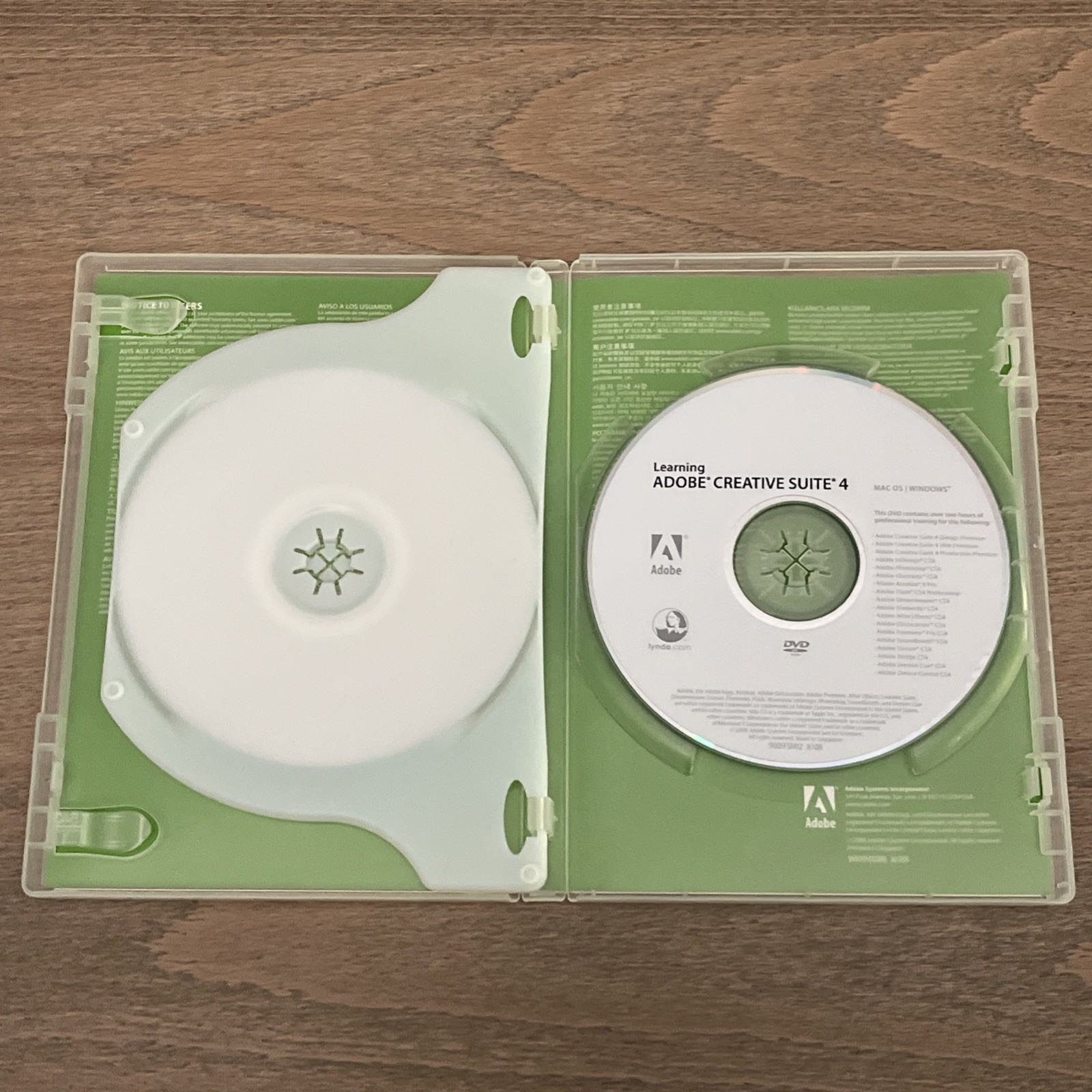 Adobe Dreamweaver CS4 For Windows Learning Creative Suite 4 Disc Included