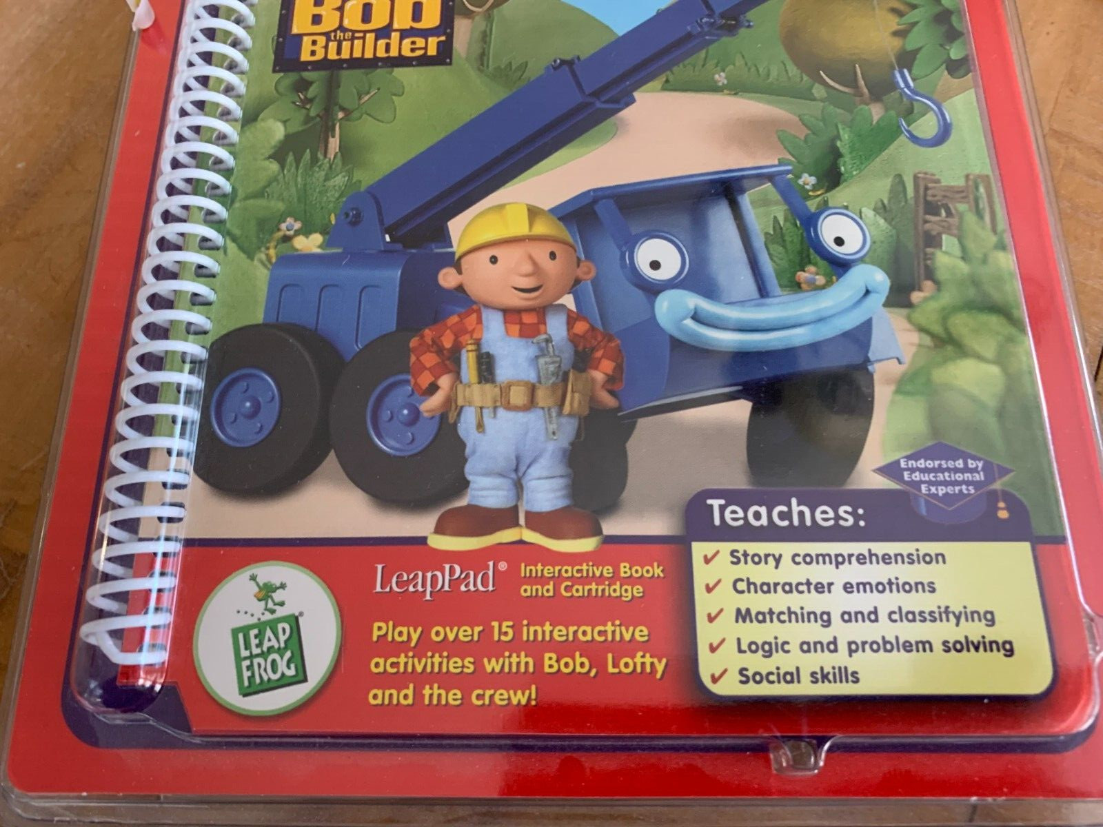 Leap Frog Leap Pad – Bob and Lofty Save the Day Bob The Builder NIB