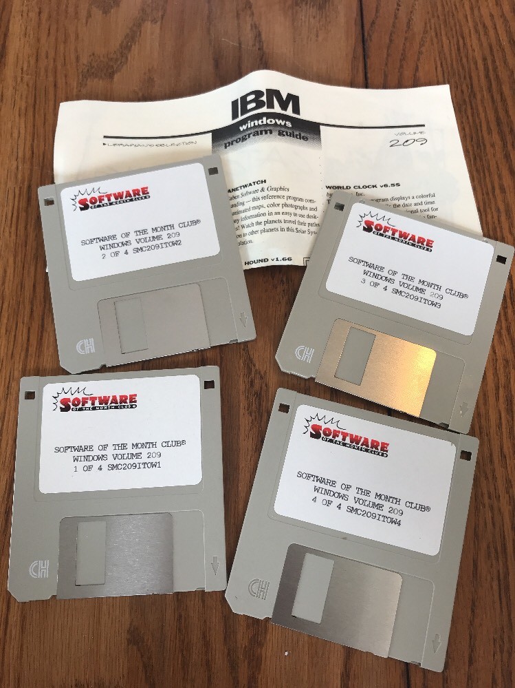 Software IBM windows Volume 209 Ships N 24h