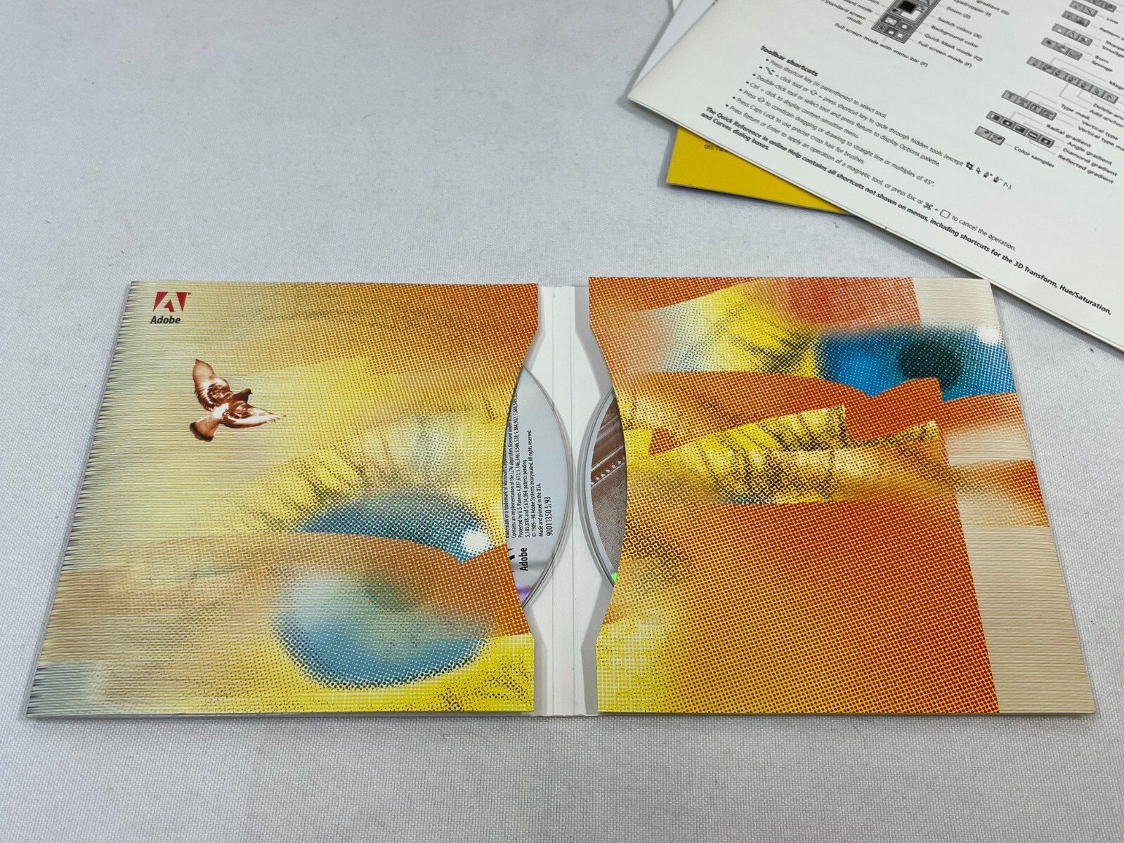 Vintage 1998 Adobe Photoshop 5.0 UPGRADE Apple Mac Macintosh CD-ROM Software