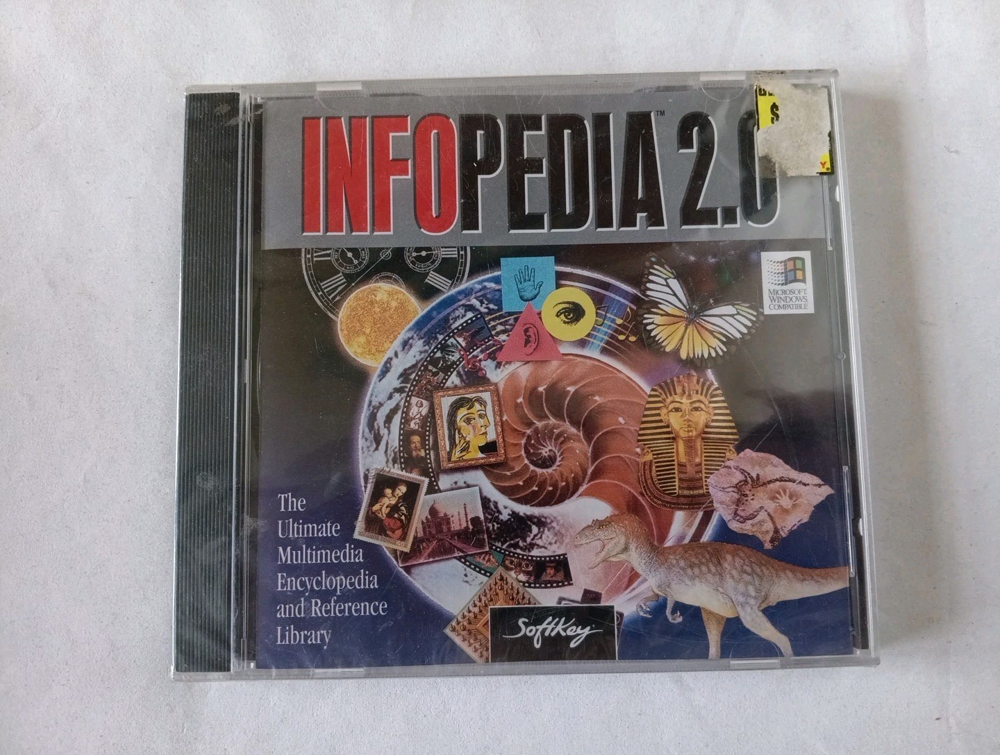 INFOPEDIA 2.0 CD-ROM FOR WINDOWS, 1995 FOR WINDOWS 95, AND 3.1, NEW / SEALED