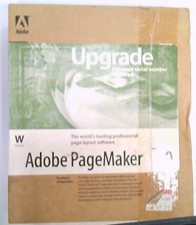 ✅ Adobe~Pagemaker 6.0~Upgrade Software~Bundle 3.5 Disks~Windows