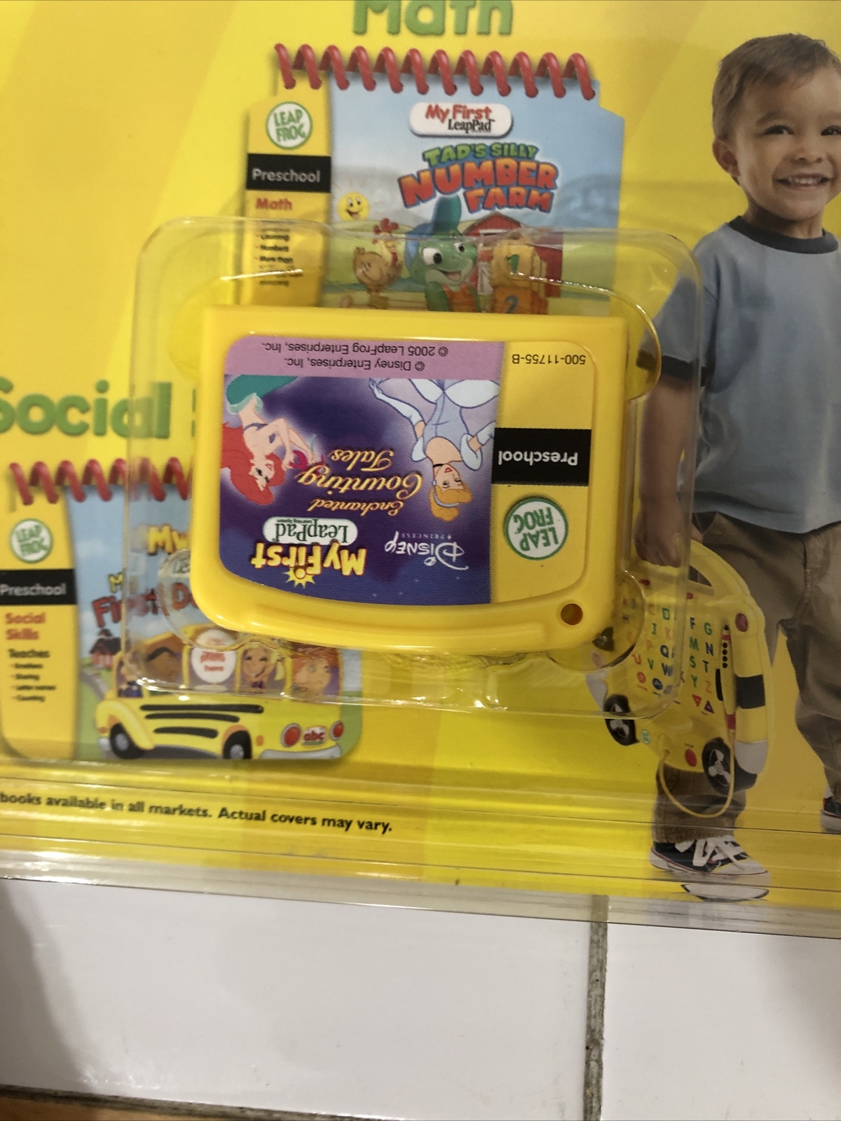 LeapFrog MY FIRST LEAP PAD – Disney PRINCESS Counting Tales Book & Cartridge
