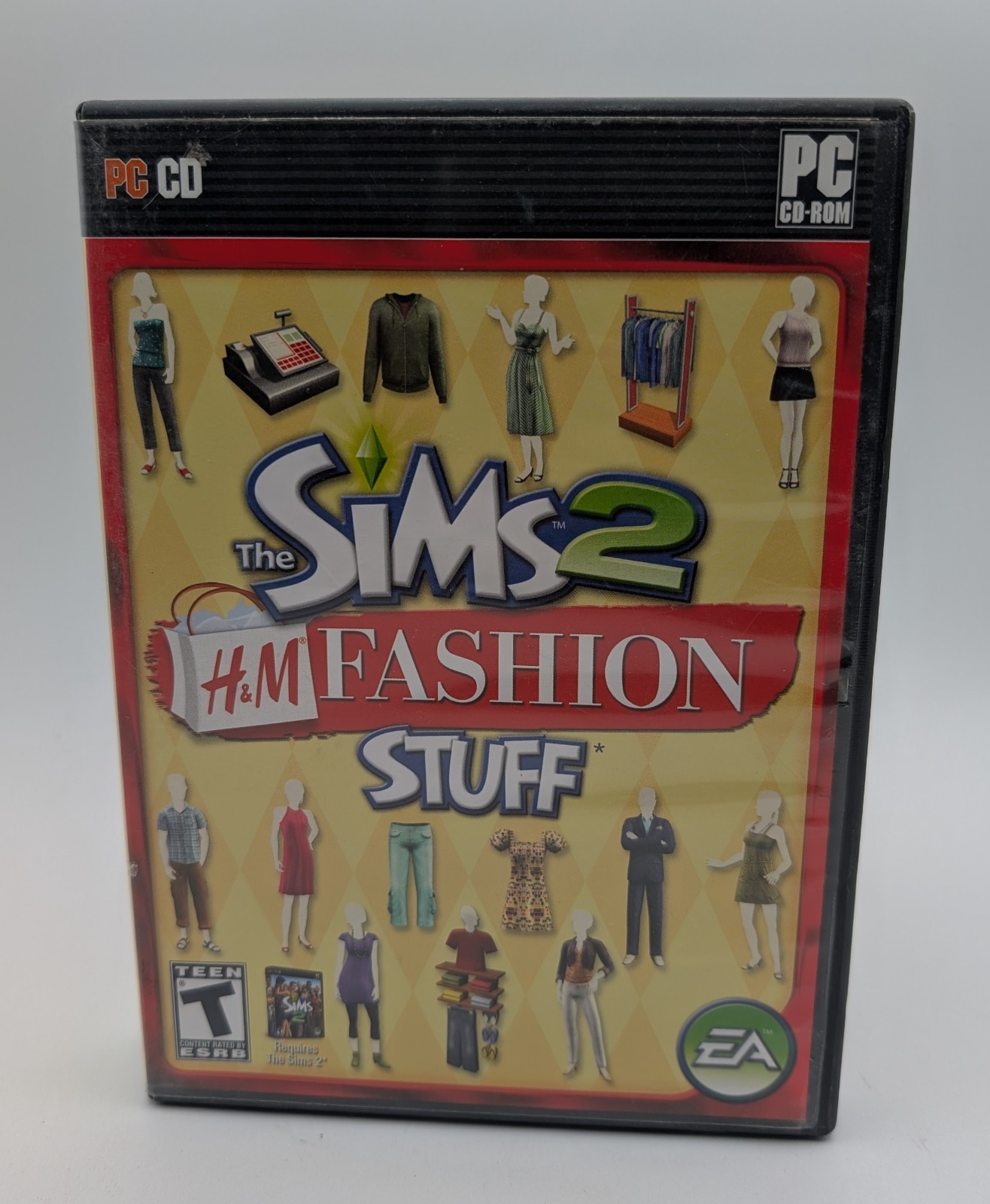 The Sims 2 H&M Fashion Stuff PC Game Expansion 2007 Complete