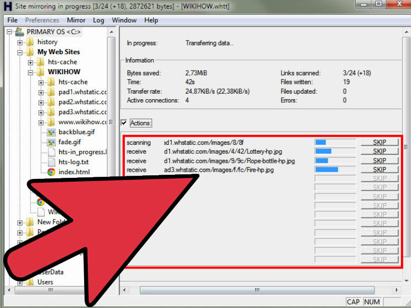 HTTrack Website Copier | Download & Mirror Websites | Rip URLs | on USB or DVD