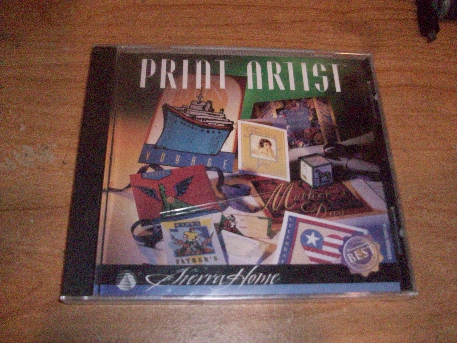 Sierra Home Print Artist CD ROM WIN 95/98 Custom Home & Land Designer 3D NEW