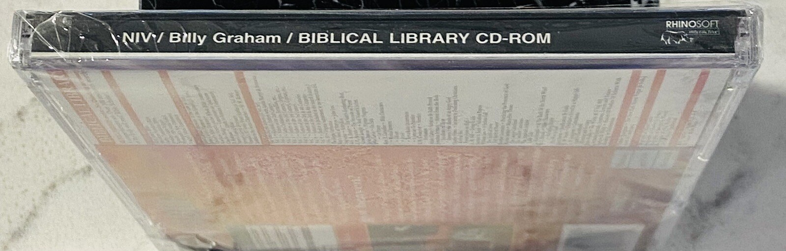 SEALED ~ NIV BIBLE PLUS BILLY GRAHAM STEP TO PEACE WITH GOD WIN/MAC PC CD ~