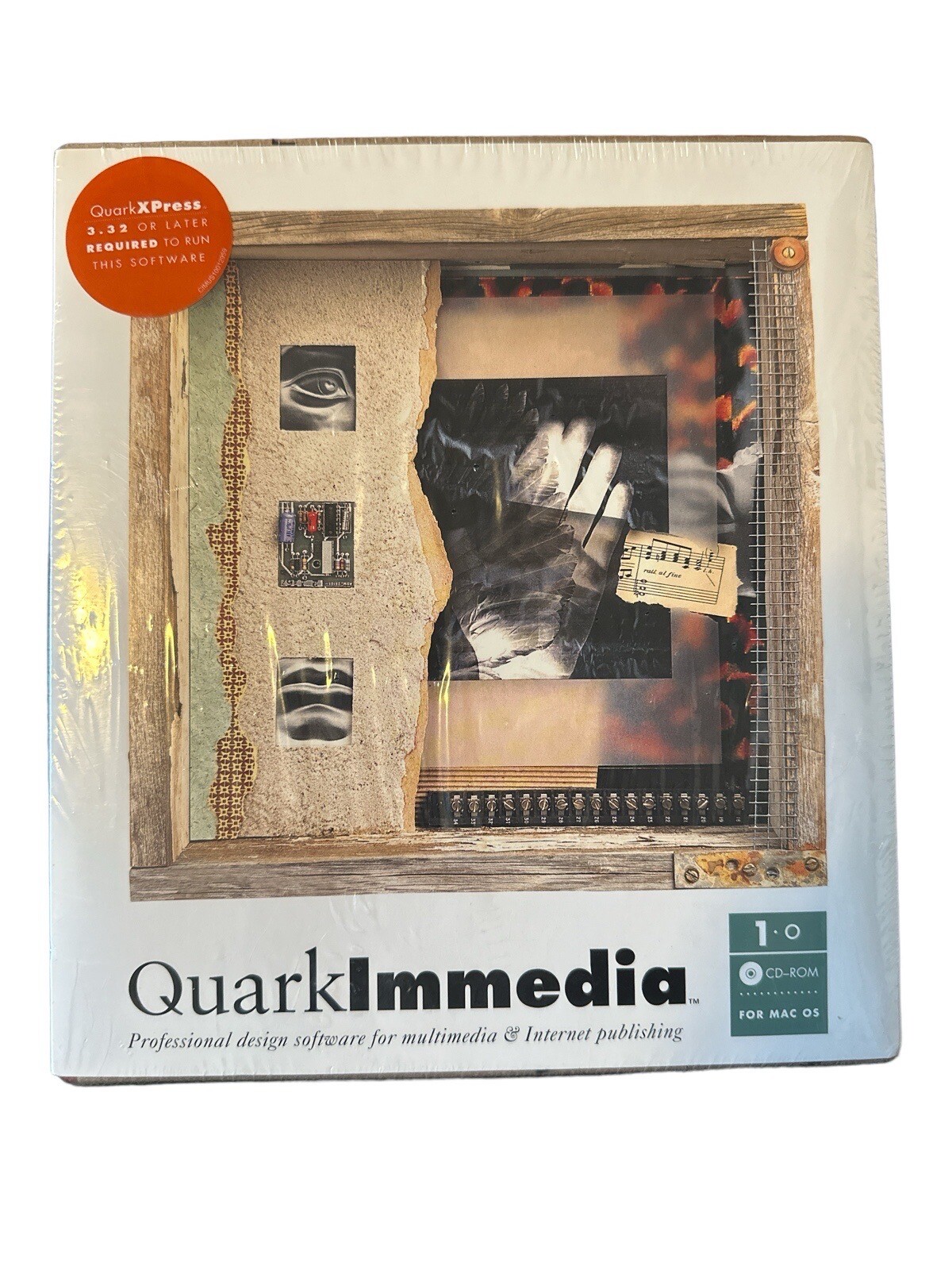 New Sealed QuarkImmedia Box Set! Very Rare! Quark Profesional Design Software