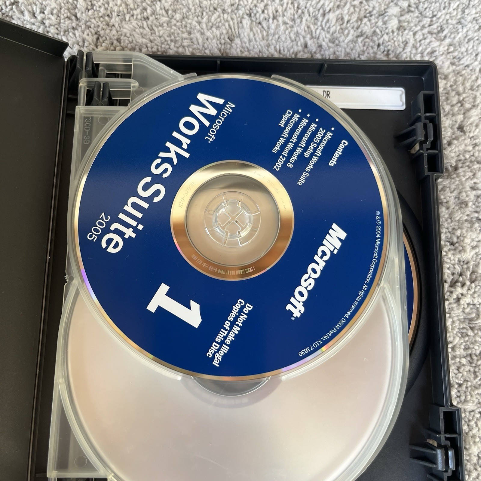 Microsoft Works Suite 2005 Software Picture It Premium 10 Works 8 Word 2002