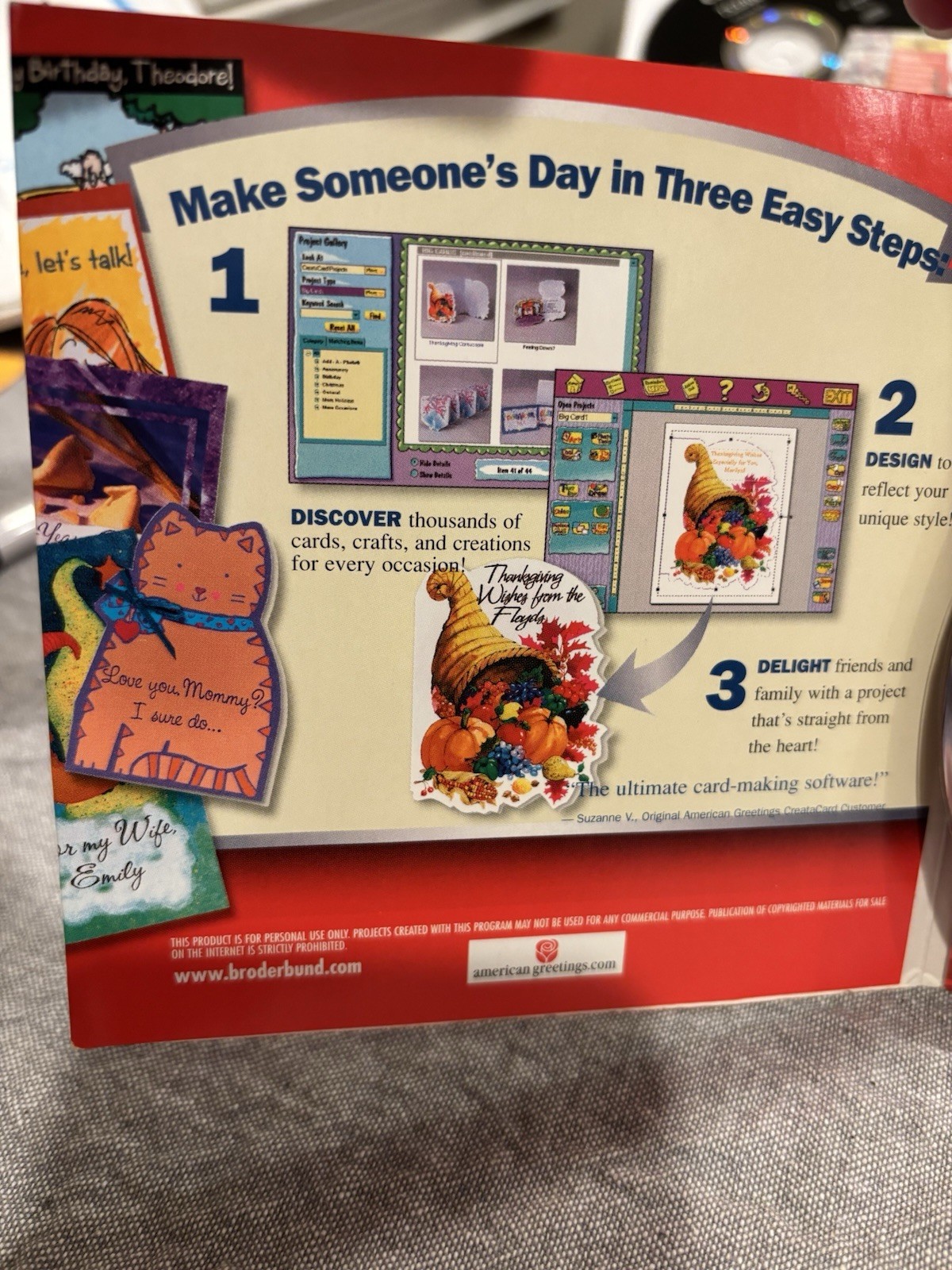 American Greetings CreataCard CD Cards For All Occasions 2002