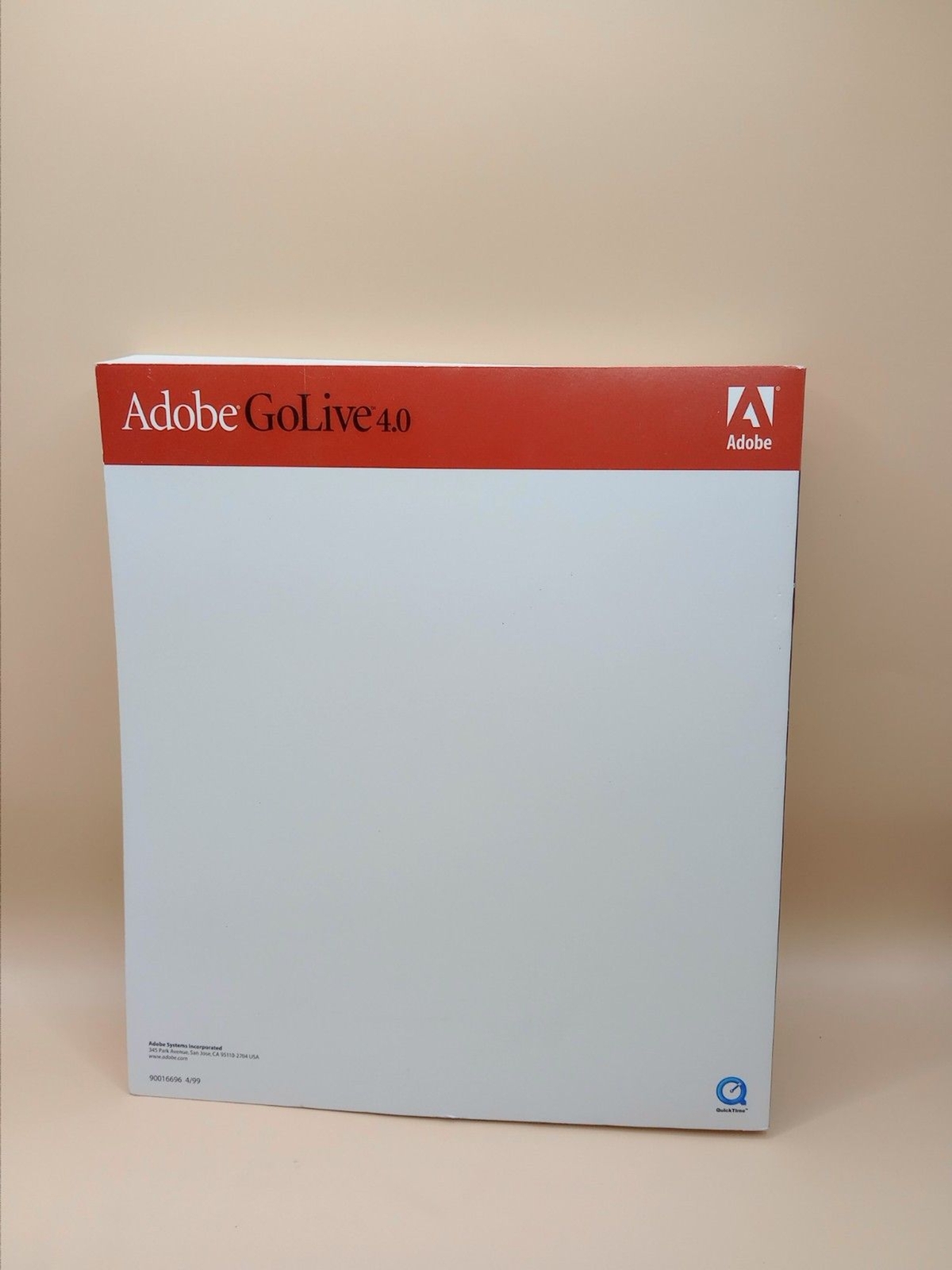 Adobe GoLive 4.0 for Mac Guides 13200001 Used