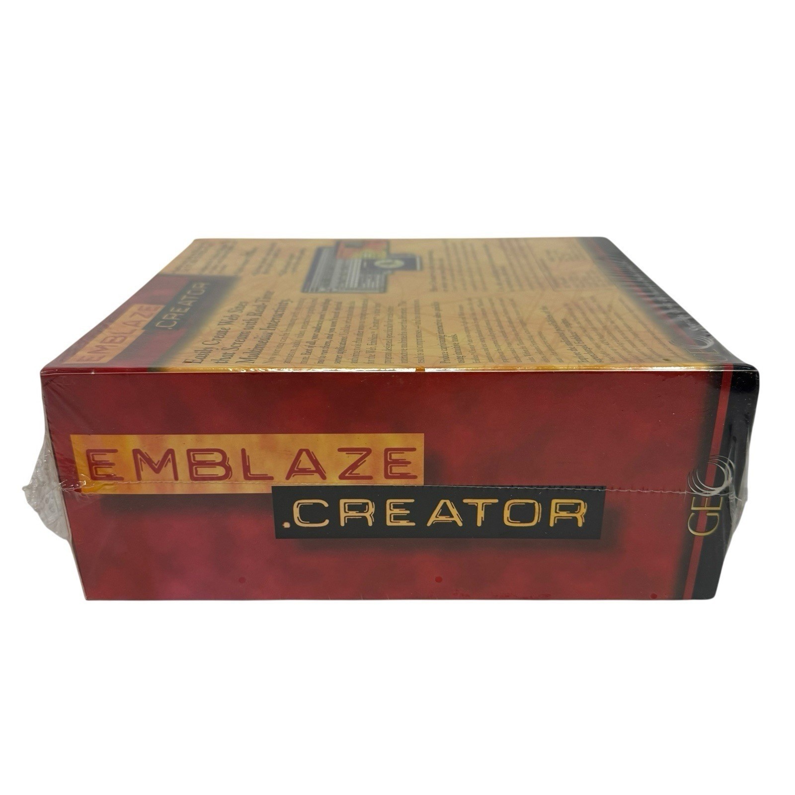 Emblaze Creator v2.5 GEO Windows PC Mac Software Disc Original Package Sealed 97