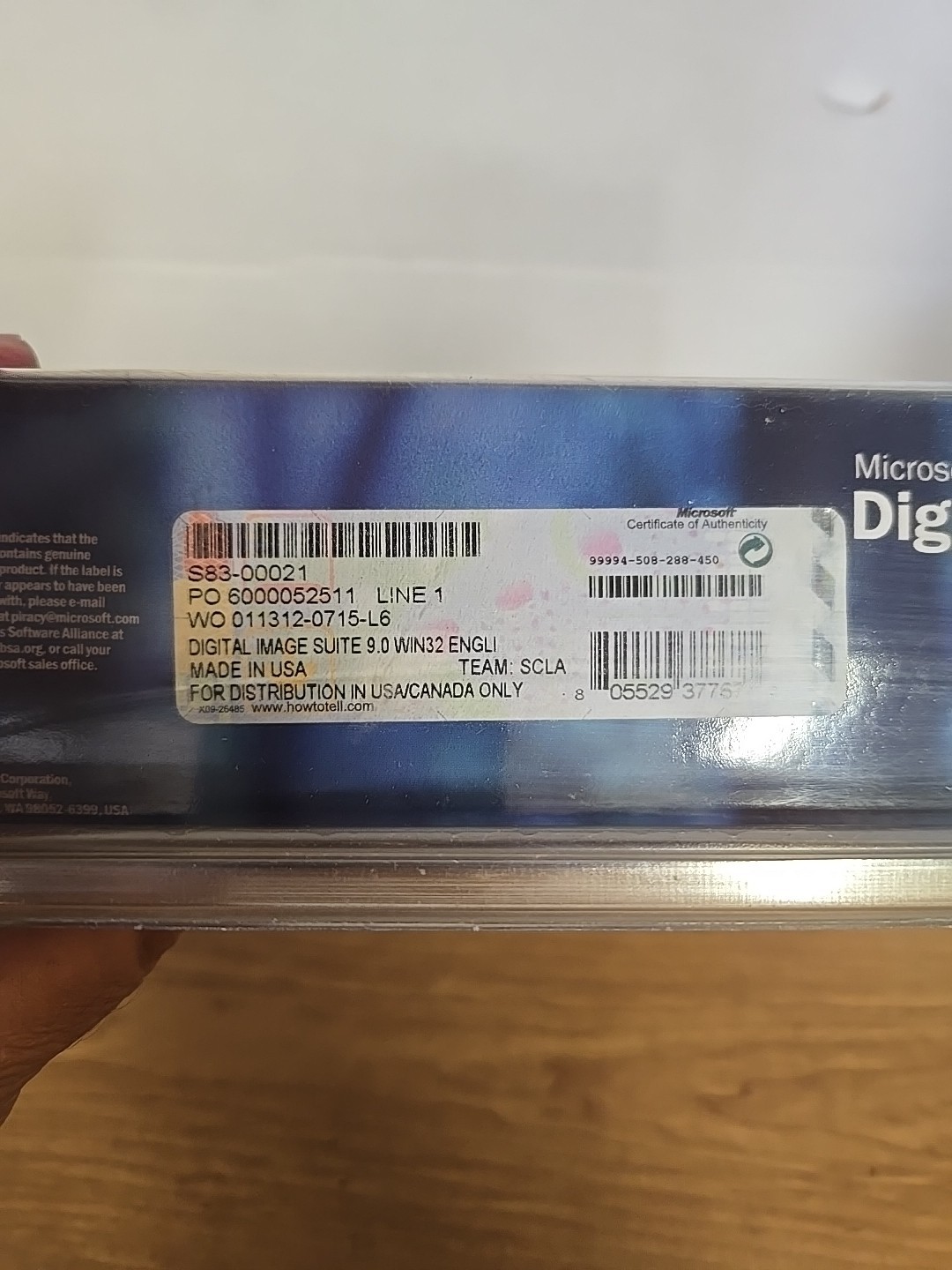 Microsoft Digital Image Pro 9 Suite for Windows XP, 2000, ME, 98 ~ SEALED