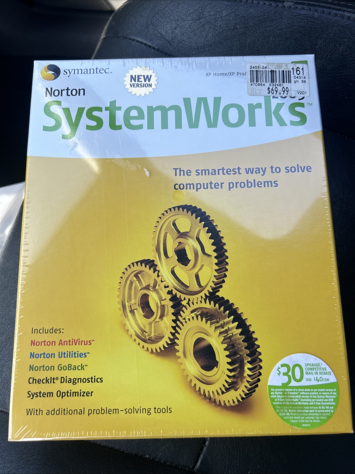Norton 2002 System Works 2.0 Mac 05 Symantec Sealed NIB Vintage Computer Sealed