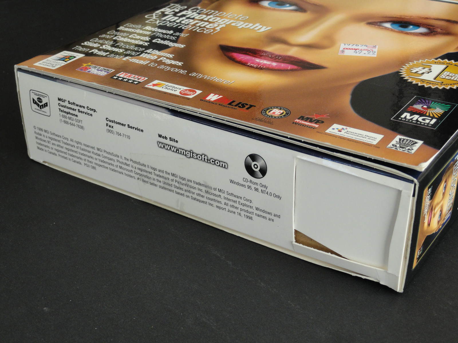 MGI PHOTO SUITE II – WINDOWS NT/WINDOWS 98