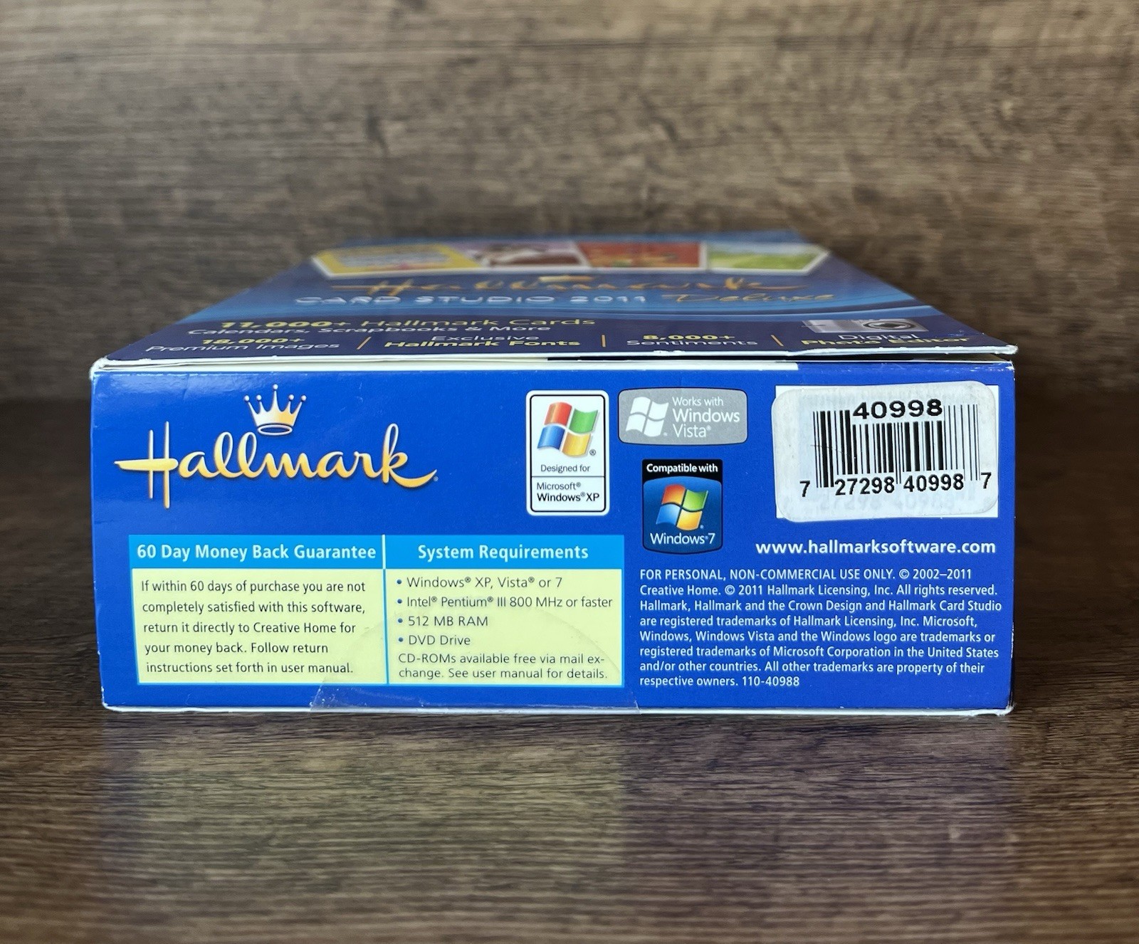NEW Hallmark Card Studio Deluxe Cards Calendars Scrapbooks Note Writing Guide
