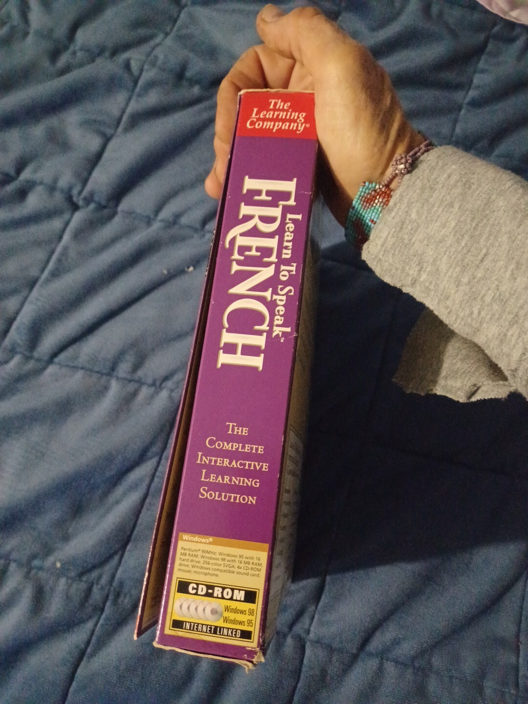 The Learning Company Learn to Speak French 7.0 3 CD Set New & Sealed