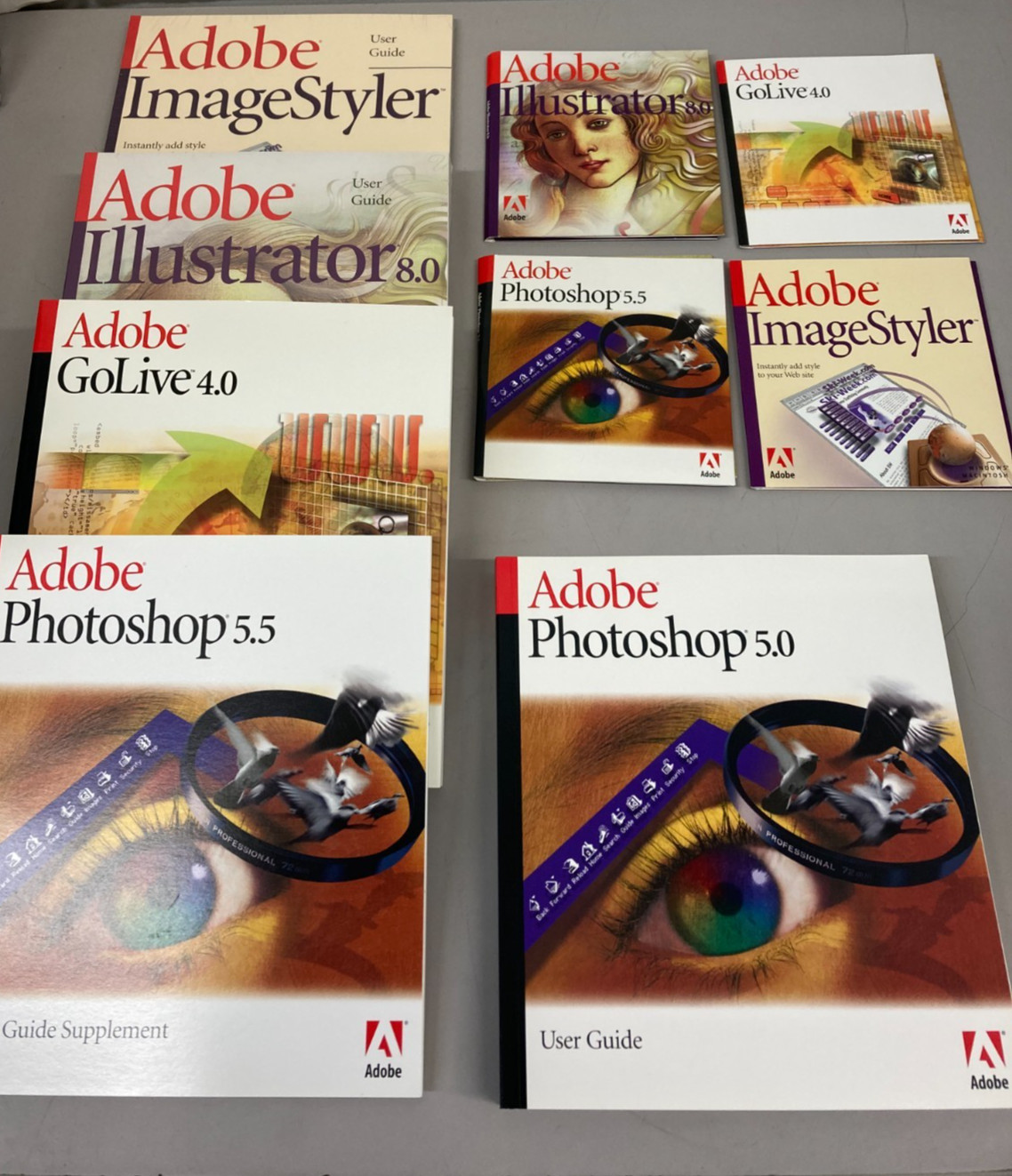 Adobe Web Collection GoLive 4.0, Photoshop 5.0, Illustrator 8.0 & ImageStyler