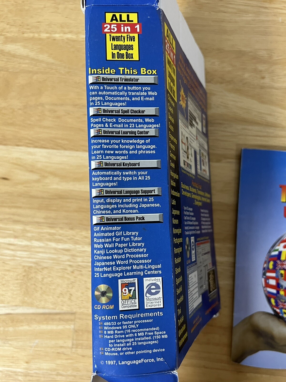 Universal Translator (Windows 95 CD-ROM, 642573363092) 25 Languages World First